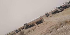 شبوة.. جنود محتجون يمنعون مرور ناقلات المشتقات النفطية إلى محافظة مأرب