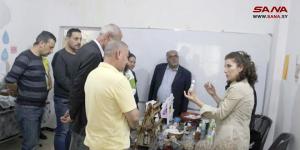 منتجات مشاريع صغيرة متنوعة في معرض مشروع تمكين الريف بحمص