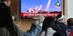 كوريا الشمالية تطلق دفعة من الصواريخ البالستية باتجاه بحر اليابان